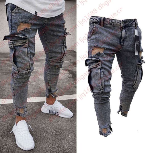 new fashion washed jeans mens ripped skinny jeans destroyed frayed slim fit denim pocket pencil pant size s-2xl, Blue
new fashion washed jeans mens ripped skinny jeans destroyed frayed slim fit denim pocket pencil pant size s-2xl, Blue
