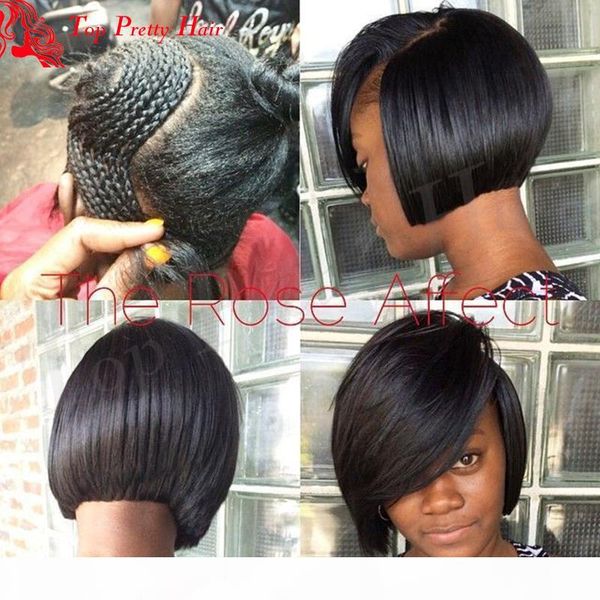 lace front wig bob african american human hair wigs with bangs full lace real human hair short bob lace wig with bangs, Black;brown
lace front wig bob african american human hair wigs with bangs full lace real human hair short bob lace wig with bangs, Black;brown