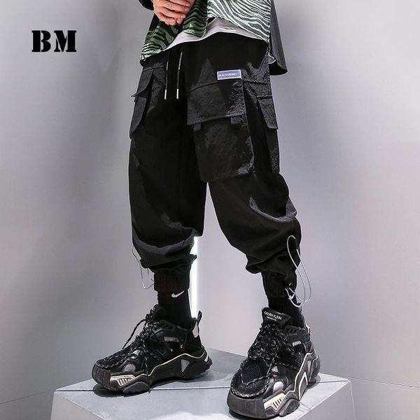 2021 spring joggers hip hop casual jogging pants men's clothing harajuku paratrooper pants streetwear skateboard harem trousers, Black
2021 spring joggers hip hop casual jogging pants men's clothing harajuku paratrooper pants streetwear skateboard harem trousers, Black