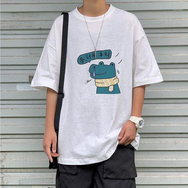 men's t-shirts korean style t-shirt short sleeve harajuku t shirt for men women ulzzang clothes cartoon kawaii tshirt male streetwear t, White;black
men's t-shirts korean style t-shirt short sleeve harajuku t shirt for men women ulzzang clothes cartoon kawaii tshirt male streetwear t, White;black