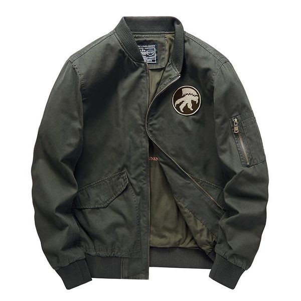 men's jackets mcikkny fashion men flight bomber spring autumn cargo outwear coats for male clothing size m-4xl, Black;brown
men's jackets mcikkny fashion men flight bomber spring autumn cargo outwear coats for male clothing size m-4xl, Black;brown