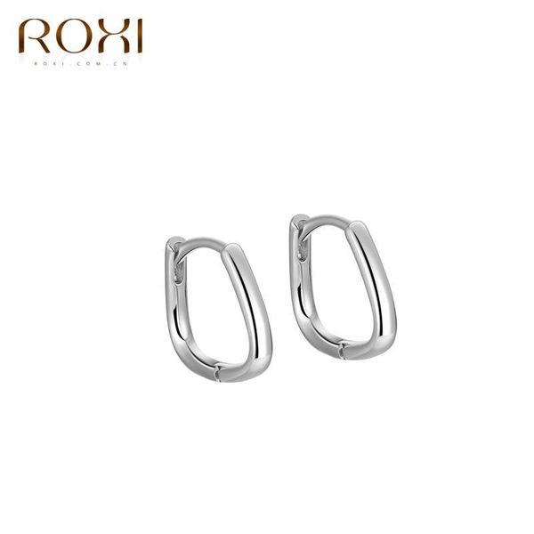 hoop & huggie roxi minimalism geometry glossy earrings for women 925 sterling silver jewelry pendientes plata christmas gift, Golden;silver
hoop & huggie roxi minimalism geometry glossy earrings for women 925 sterling silver jewelry pendientes plata christmas gift, Golden;silver