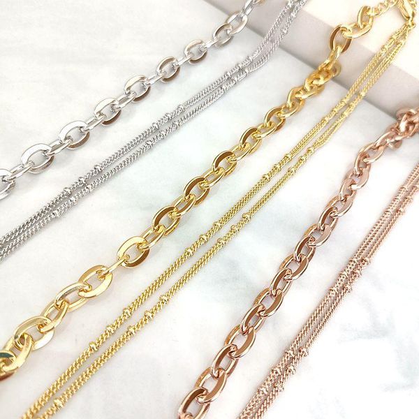 chokers double layering necklace gold plated sparkle chain choker for women, Golden;silver
chokers double layering necklace gold plated sparkle chain choker for women, Golden;silver
