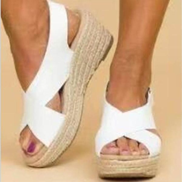 sandals 2021 summer retro women's sewing women casual wedge shoes woman lady buckle strap hook loop soft platform female, Black
sandals 2021 summer retro women's sewing women casual wedge shoes woman lady buckle strap hook loop soft platform female, Black