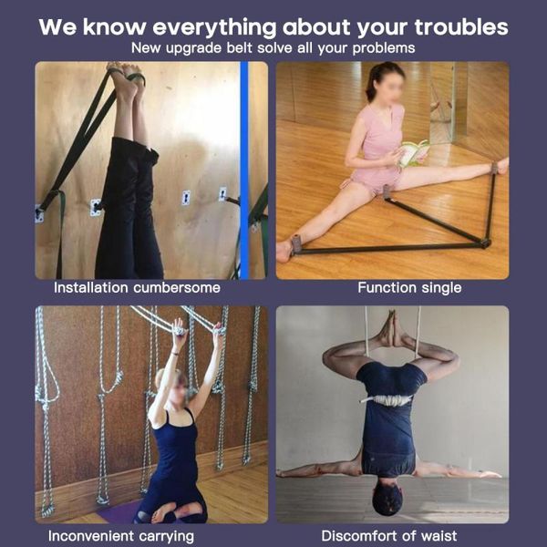 adjustable aerial yoga strap hammock swing stretching anti-gravity inversion exercises multilayer belt yoga flexibility
adjustable aerial yoga strap hammock swing stretching anti-gravity inversion exercises multilayer belt yoga flexibility