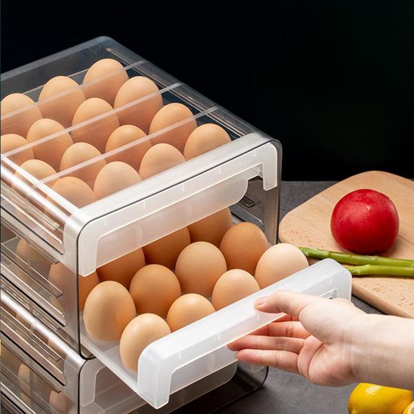 storage bottles & jars ly double-layer portable plastic egg tray holder box container organizer bin for kitchen refrigerator fridge
storage bottles & jars ly double-layer portable plastic egg tray holder box container organizer bin for kitchen refrigerator fridge