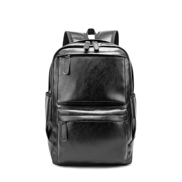 bag backpack 2021 korean pu leather men's trend leisure computer student schoolbag, Black;red
bag backpack 2021 korean pu leather men's trend leisure computer student schoolbag, Black;red