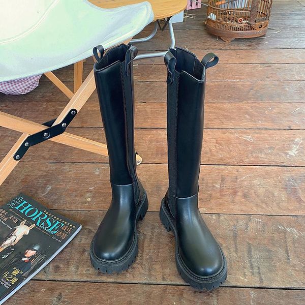 boots 2021 retro knight high women the knee thick bottom is thinner long ladies shoes, Black
boots 2021 retro knight high women the knee thick bottom is thinner long ladies shoes, Black