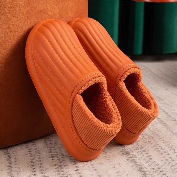 waterproof cotton slippers thick soled plush winter warm home indoor slipper outdoor memory foam for couples shoes 211110, Black
waterproof cotton slippers thick soled plush winter warm home indoor slipper outdoor memory foam for couples shoes 211110, Black