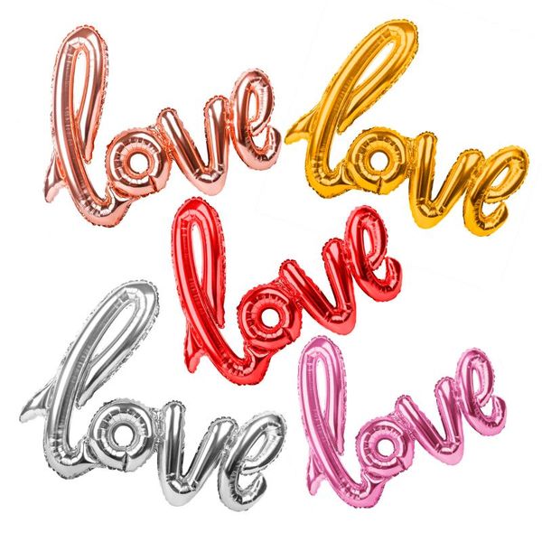 party decoration 1pc love letter foil balloon anniversary inflatable balls wedding valentine's day decor glowing balloons
party decoration 1pc love letter foil balloon anniversary inflatable balls wedding valentine's day decor glowing balloons