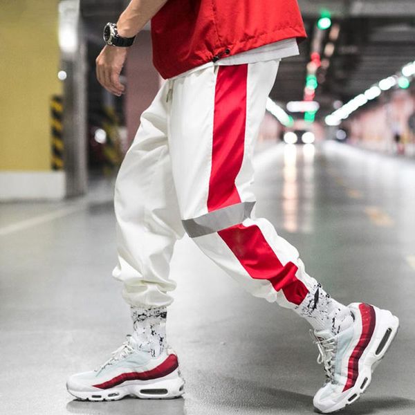 men's pants hip hop dancing side striped track men joggers 2021 spring sweatpants streetwear male casual harajuku, Black
men's pants hip hop dancing side striped track men joggers 2021 spring sweatpants streetwear male casual harajuku, Black