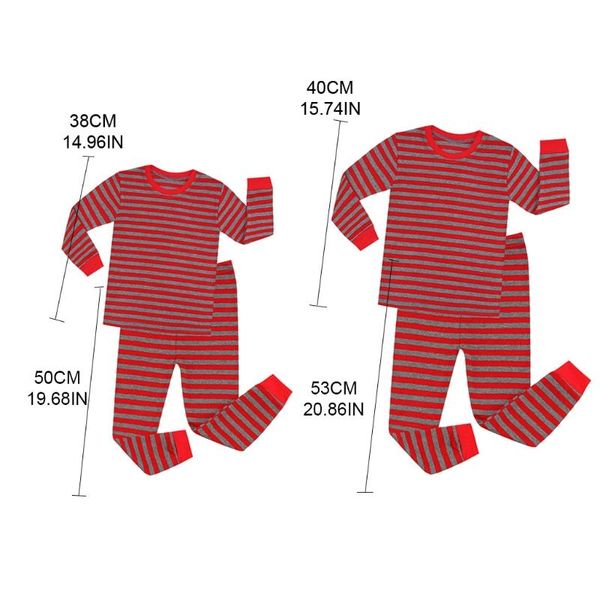 clothing sets christmas kid baby pajamas nightwear xmas stripe sleepwear long sleeve tee pants, White
clothing sets christmas kid baby pajamas nightwear xmas stripe sleepwear long sleeve tee pants, White