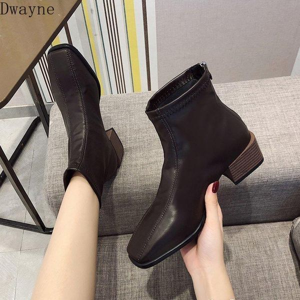 boots 2021 tide shoes fashion spring and autumn wild with female british wind women's thick ankle, Black
boots 2021 tide shoes fashion spring and autumn wild with female british wind women's thick ankle, Black