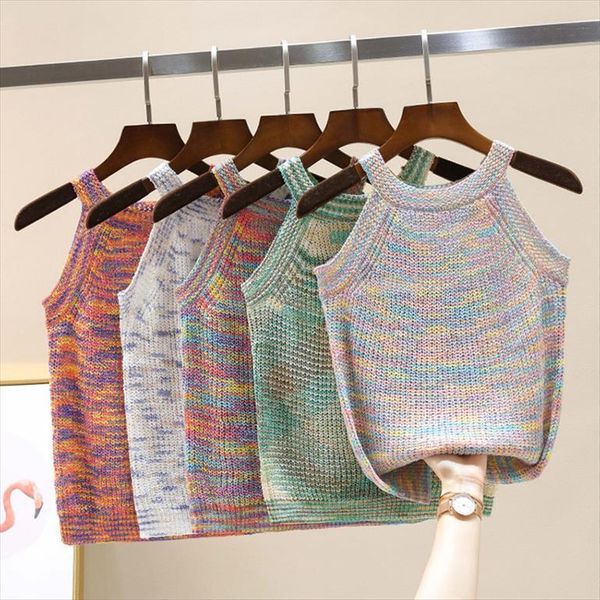halter neck off shoulder knitted womens camis cropped bodycon sleeveless tie dye t shirts tees camisole women, White
halter neck off shoulder knitted womens camis cropped bodycon sleeveless tie dye t shirts tees camisole women, White
