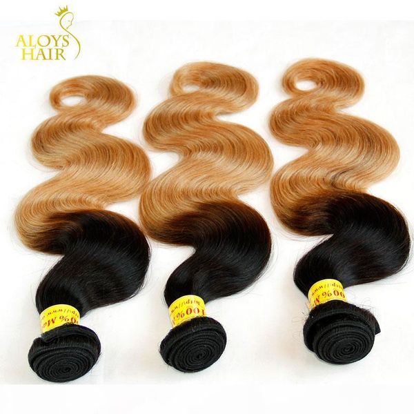 ombre human hair weave grade 8a malaysian body wave virgin hair extensions two tone 1b 27# honey blonde ombre remy hair bundles, Black
ombre human hair weave grade 8a malaysian body wave virgin hair extensions two tone 1b 27# honey blonde ombre remy hair bundles, Black