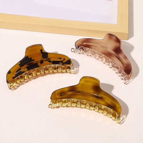 geometric acetate amber tortoise shell hair claws clamps leopard print acrylic hair claws barrettes retro women girl hair accessories, Slivery;golden
geometric acetate amber tortoise shell hair claws clamps leopard print acrylic hair claws barrettes retro women girl hair accessories, Slivery;golden