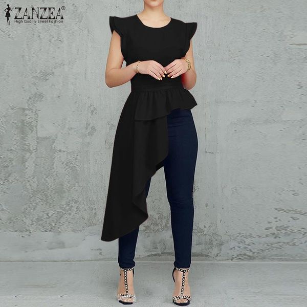 women's blouses & shirts 2022 summer sleeveless blusa womens stylish ruffle solid irregular tunic party fashion white long plus
women's blouses & shirts 2022 summer sleeveless blusa womens stylish ruffle solid irregular tunic party fashion white long plus