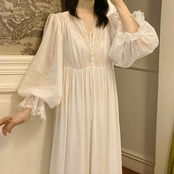women's sleepwear victorian white cotton night dress women autumn romantic vintage long nightgowns fairy peignoir princess gown nightie, Black;red
women's sleepwear victorian white cotton night dress women autumn romantic vintage long nightgowns fairy peignoir princess gown nightie, Black;red
