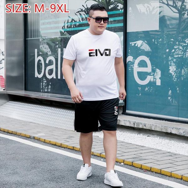 9xl summer white tee shirt men tracksuits shorts sets 2 piece black grey plus size 6xl 8xl 7xl quick dry, Gray
9xl summer white tee shirt men tracksuits shorts sets 2 piece black grey plus size 6xl 8xl 7xl quick dry, Gray