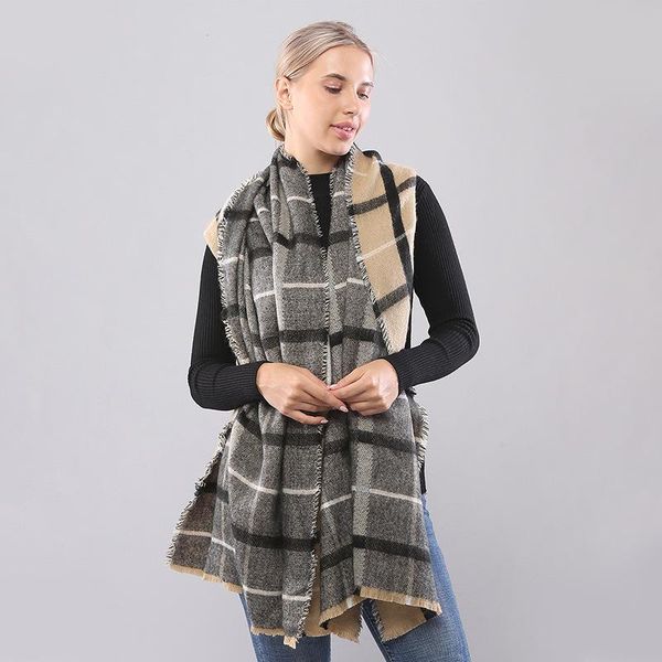 scarves 200*75cm winter warm woman scarf british plaid men fashion cashmere tassel pashmina shawl women shawls, Blue;gray
scarves 200*75cm winter warm woman scarf british plaid men fashion cashmere tassel pashmina shawl women shawls, Blue;gray