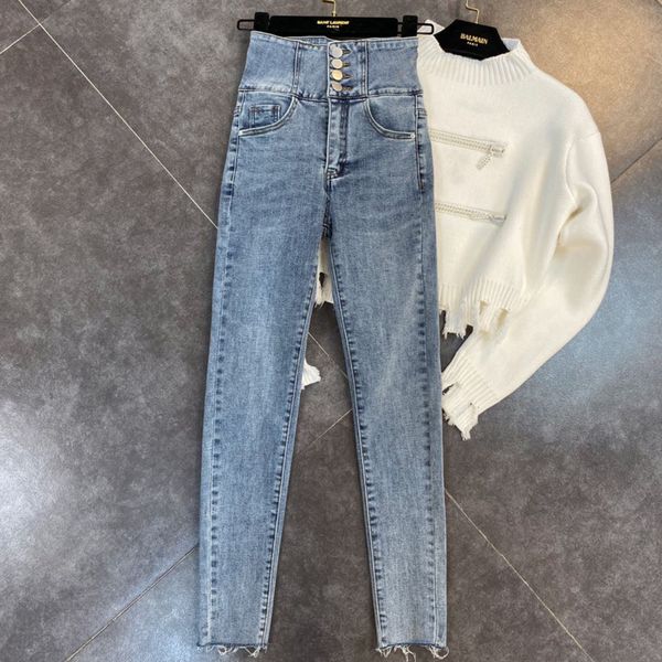 2021 female autumn new fashion style four button blue decoration high casual waist thin pencil rc884 6z6h
2021 female autumn new fashion style four button blue decoration high casual waist thin pencil rc884 6z6h