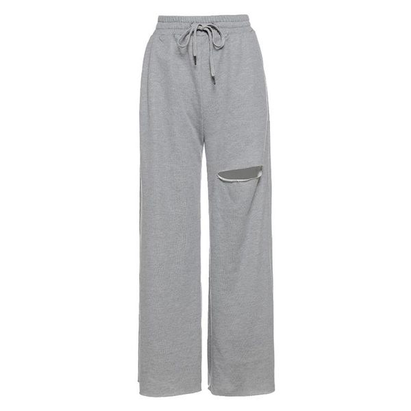 women's pants & capris fashio nable loose wild trousers ladies gray ripped casual harajuku summer sports high waist wide leg, Black;white
women's pants & capris fashio nable loose wild trousers ladies gray ripped casual harajuku summer sports high waist wide leg, Black;white