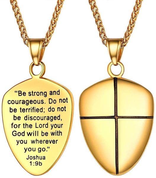 pendant necklaces u7 shield of faith chain 22 inch stainless steel cross amulet necklace gold for women gothic wholesale jewlery, Silver
pendant necklaces u7 shield of faith chain 22 inch stainless steel cross amulet necklace gold for women gothic wholesale jewlery, Silver