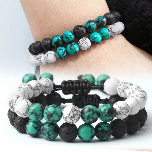 black lava beads bracelets natural stone turquoises handmade charm couple bracelet & bangles for women men gifts
black lava beads bracelets natural stone turquoises handmade charm couple bracelet & bangles for women men gifts