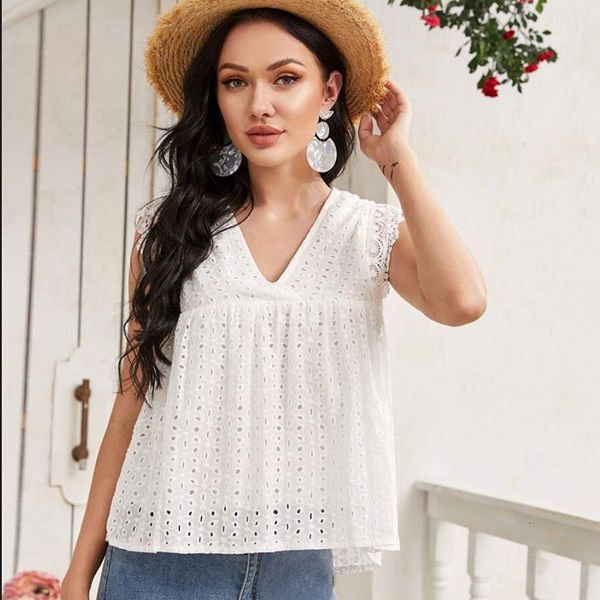 new 2021 fashion summer white blouse baby doll shirt lace embroidery stitching ruffle sleeveless tank for women c45 izib
new 2021 fashion summer white blouse baby doll shirt lace embroidery stitching ruffle sleeveless tank for women c45 izib