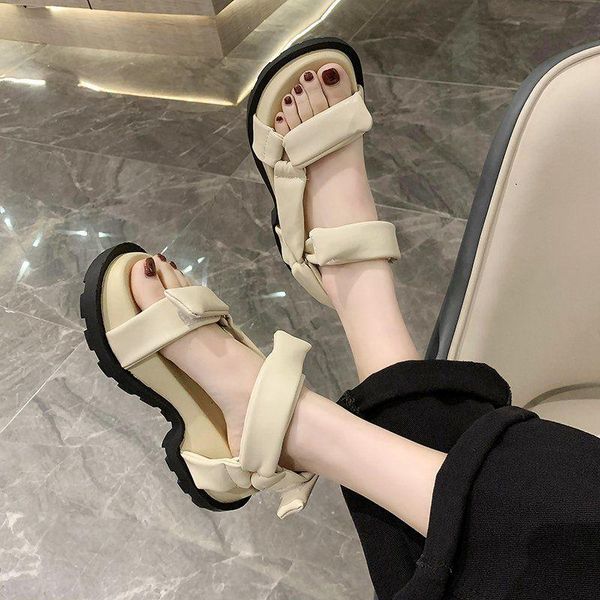 sandals 2021 summer retro fashion women chunky beach sandal soft comfortable sandalias gladiator platform women's, Black
sandals 2021 summer retro fashion women chunky beach sandal soft comfortable sandalias gladiator platform women's, Black