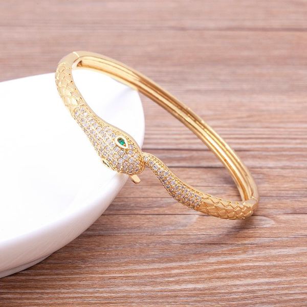 bangle arrival european and american fashion copper cubic zircon cuff adjustable snake jewelry fine party wedding gift, Black
bangle arrival european and american fashion copper cubic zircon cuff adjustable snake jewelry fine party wedding gift, Black