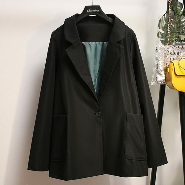 spring autumn women blazer black fashion long sleeve jackets female suit coat elegant work blazers feminino large size 5xl m349, White;black
spring autumn women blazer black fashion long sleeve jackets female suit coat elegant work blazers feminino large size 5xl m349, White;black