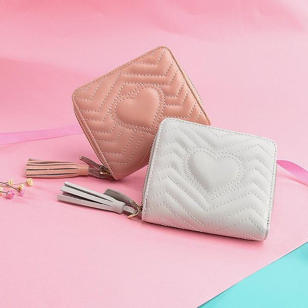 short wallet woman 2021 new small fresh wallet folding multifunctional zipper coin purse, Red;black
short wallet woman 2021 new small fresh wallet folding multifunctional zipper coin purse, Red;black