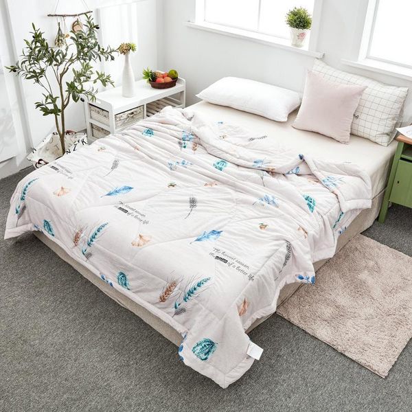 comforters & sets summer washed cotton air conditioning quilts for single double student printed soft coverlet bed sheet home textile
comforters & sets summer washed cotton air conditioning quilts for single double student printed soft coverlet bed sheet home textile
