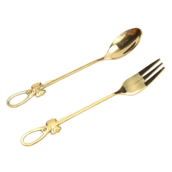 spoons 1pcs novelty tableware gold tone stainless steel romantic butterfly long handle coffee dessert spoon fruit fork
spoons 1pcs novelty tableware gold tone stainless steel romantic butterfly long handle coffee dessert spoon fruit fork