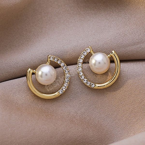 geometric whirlpool shape pearl earrings for woman exquisite fashion jewelry party luxury accessories earrings, Golden;silver
geometric whirlpool shape pearl earrings for woman exquisite fashion jewelry party luxury accessories earrings, Golden;silver