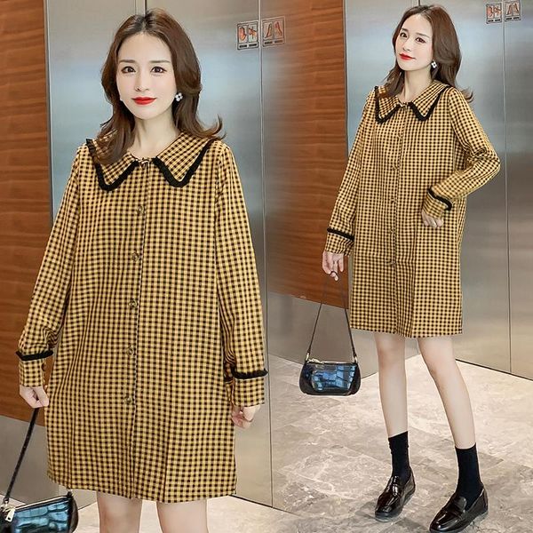 maternity dresses 9950# dress spring autumn cotton long sleeve loose mid-long stylish for pregnant women mom, White
maternity dresses 9950# dress spring autumn cotton long sleeve loose mid-long stylish for pregnant women mom, White
