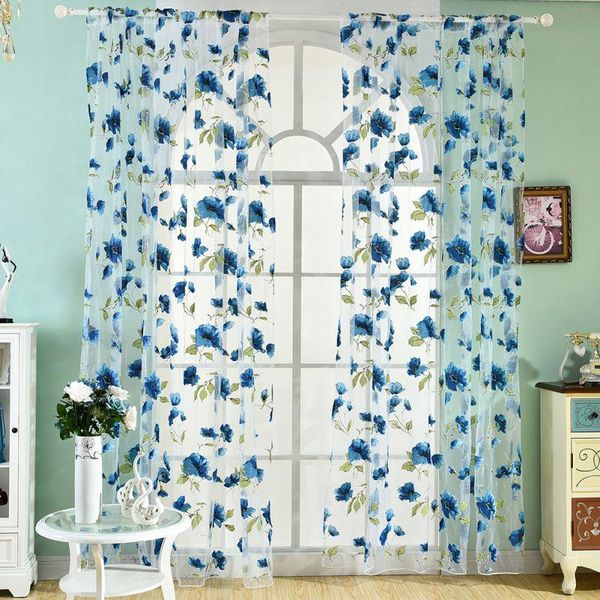 high quility tulle curtain floral print perspective balcony living room drape panel scarf curtains home decor
high quility tulle curtain floral print perspective balcony living room drape panel scarf curtains home decor