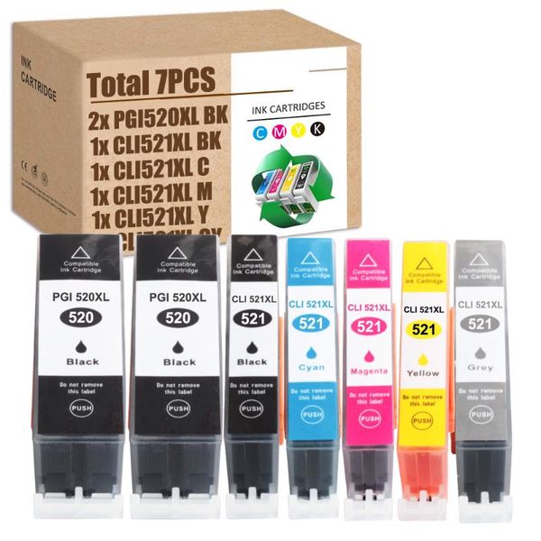 ink cartridges pgi-520 cli-521 520pgbk 521bk 521c 521m 521y 521gy for canon pixma mp980 mp990 mx860 mp-980 mp-990 mx-960 printer
ink cartridges pgi-520 cli-521 520pgbk 521bk 521c 521m 521y 521gy for canon pixma mp980 mp990 mx860 mp-980 mp-990 mx-960 printer
