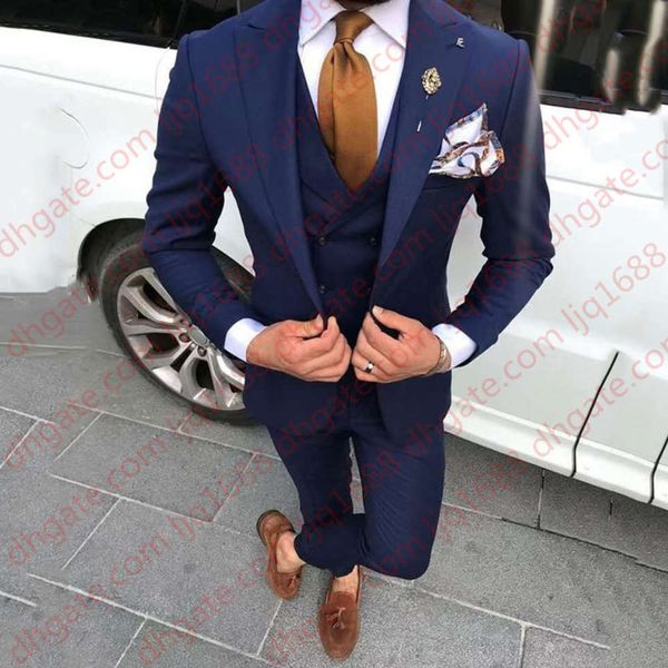 latest coat pant navy blue men suits for wedding prom man blazers groom tuxedos terno masculino costume homme 3 piece, White;black
latest coat pant navy blue men suits for wedding prom man blazers groom tuxedos terno masculino costume homme 3 piece, White;black