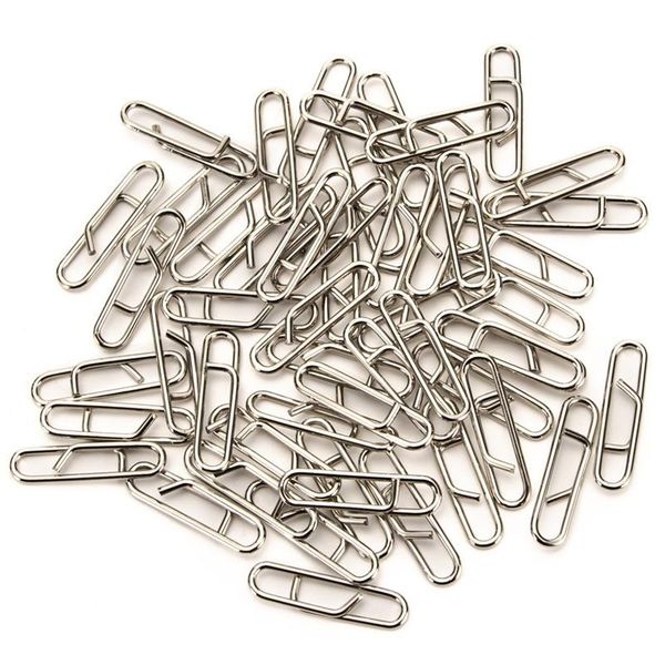 100/50pcs fishing lure connector fast link clip snap fishing tackle quick change lead links clips *
100/50pcs fishing lure connector fast link clip snap fishing tackle quick change lead links clips *