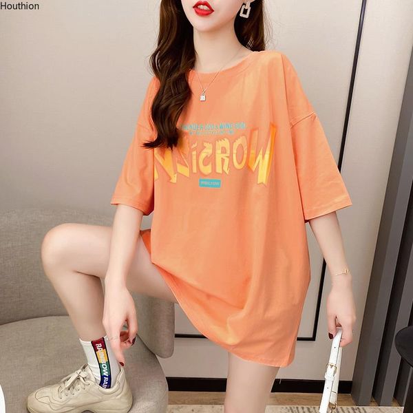 women's t-shirt houthion printing plus size tshirt loose short sleeve korean fashion casual o-neck t shirt summer, White
women's t-shirt houthion printing plus size tshirt loose short sleeve korean fashion casual o-neck t shirt summer, White