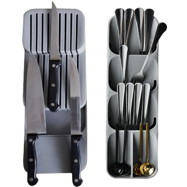 khgdnor plastic knife block holder drawer knives forks spoons storage rack knife stand cabinet tray kitchen cultery organizer
khgdnor plastic knife block holder drawer knives forks spoons storage rack knife stand cabinet tray kitchen cultery organizer