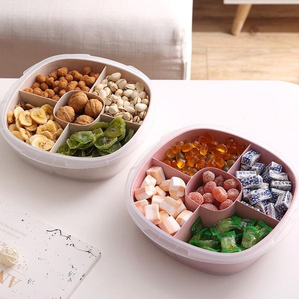 storage bottles & jars creative compartment with lid sealed dried fruit tray box multi-function home living room moisture-proof nut boxes
storage bottles & jars creative compartment with lid sealed dried fruit tray box multi-function home living room moisture-proof nut boxes