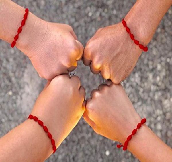charm bracelets 4pcs/set fashion handmade 7 knots red string bracelet for protection lucky amulet and friendship braid rope wristband jewelr, Golden;silver
charm bracelets 4pcs/set fashion handmade 7 knots red string bracelet for protection lucky amulet and friendship braid rope wristband jewelr, Golden;silver