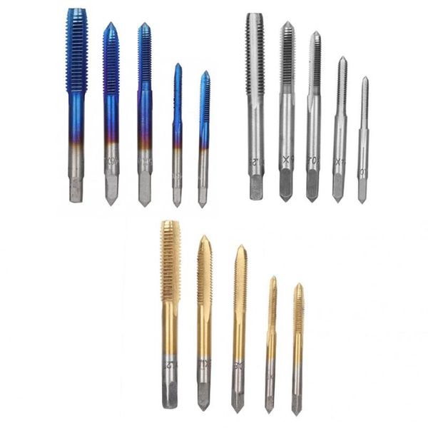 hand tools 5pcs manual screw thread tap tapper set high speed steel tool m3 m4 m5 m6 m8
hand tools 5pcs manual screw thread tap tapper set high speed steel tool m3 m4 m5 m6 m8