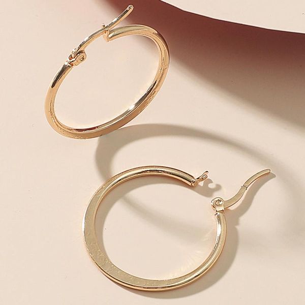 hoop & huggie korean creative big circle retro geometric earrings for women statement ear jewelry gifts, Golden;silver
hoop & huggie korean creative big circle retro geometric earrings for women statement ear jewelry gifts, Golden;silver