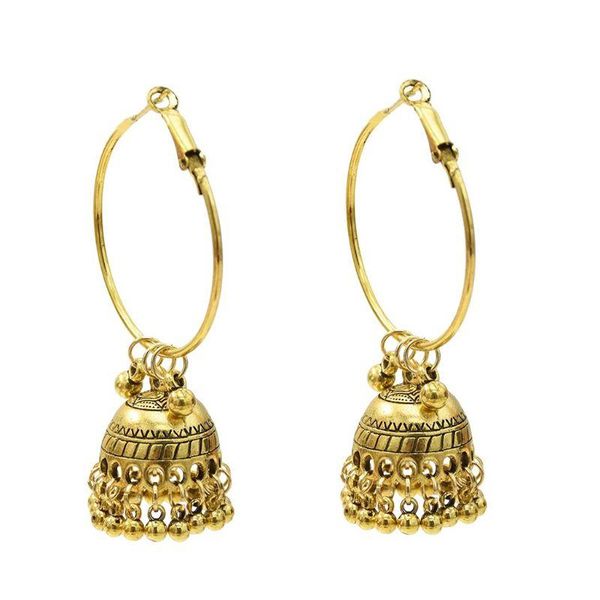 personality vintage lady earrings fashion women bohemian ethnic style geometric bell pendant earring jewelry, Golden;silver
personality vintage lady earrings fashion women bohemian ethnic style geometric bell pendant earring jewelry, Golden;silver