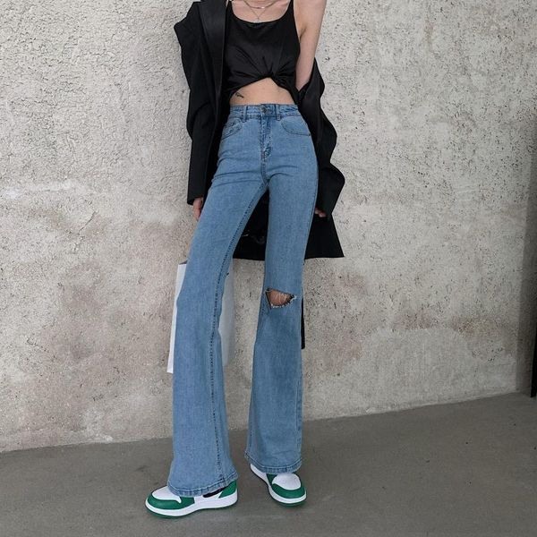 women's jeans high waist flared skinny women harajuku holes trousers mom chic streetwear pirate pants blue denim pant
women's jeans high waist flared skinny women harajuku holes trousers mom chic streetwear pirate pants blue denim pant