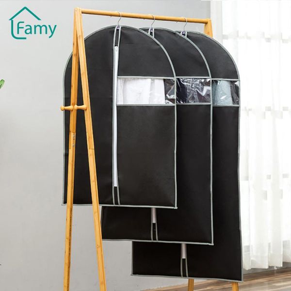 clothing & wardrobe storage dust cover garment bags clothes non-woven fabric pvc visible window dustproof jacket household hanging organizer
clothing & wardrobe storage dust cover garment bags clothes non-woven fabric pvc visible window dustproof jacket household hanging organizer